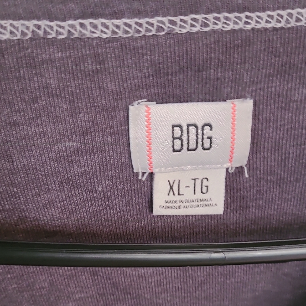BDG Vintage Purple Long Sleeve Tee - Picture 2 of 4
